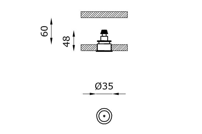 Алюминиевый светодиодный потолочный светильник Buzzi & Buzzi ARCH-00134619 - Вид №2