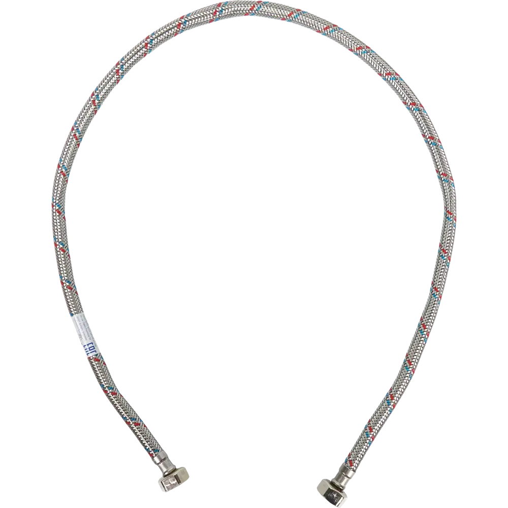 Гибкая подводка для воды Equation 1/2" гайка-гайка 100 см STLM-2064306 - Вид №1