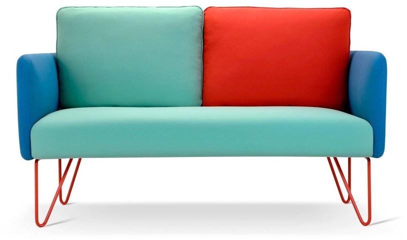 Adrenalina 2-х местный тканевый диван со съемным чехлом Doumo sun-id-1441199 - Вид №1