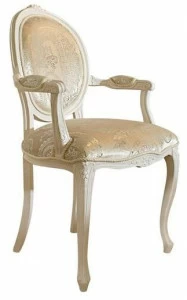 Barnini Oseo Стул из ткани Medallion с подлокотниками и встроенной подушкой Sogni d'amore Sa09