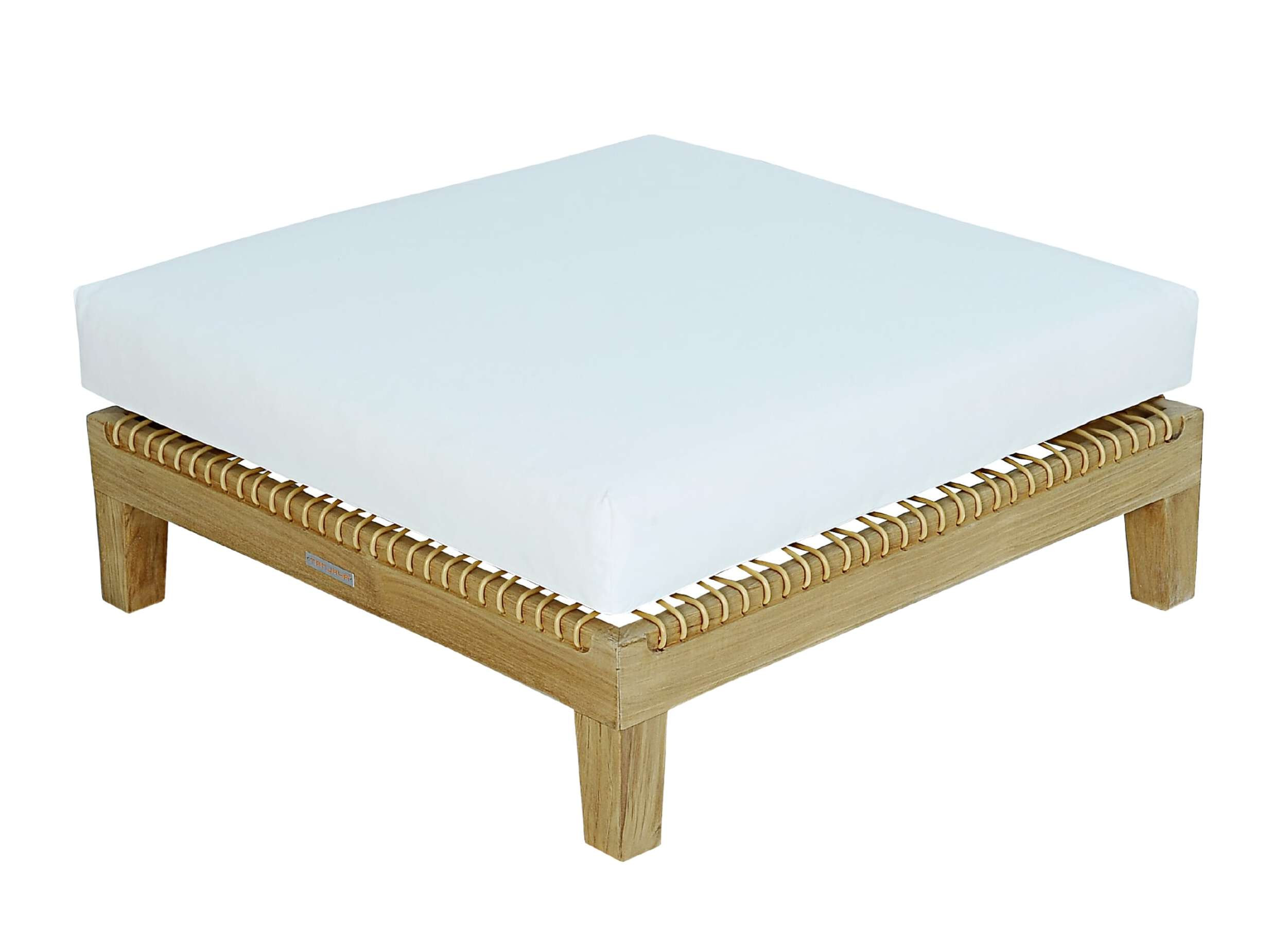 Квадратный садовый пуфик cbdesign Вена ARCH-00095863