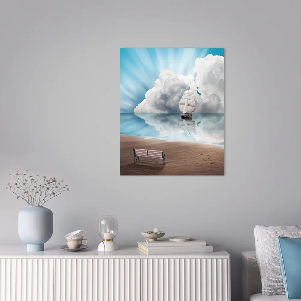 Картина на холсте Морской пейзаж 40х50 см Постер-лайн STLM-2004005 - Вид №3