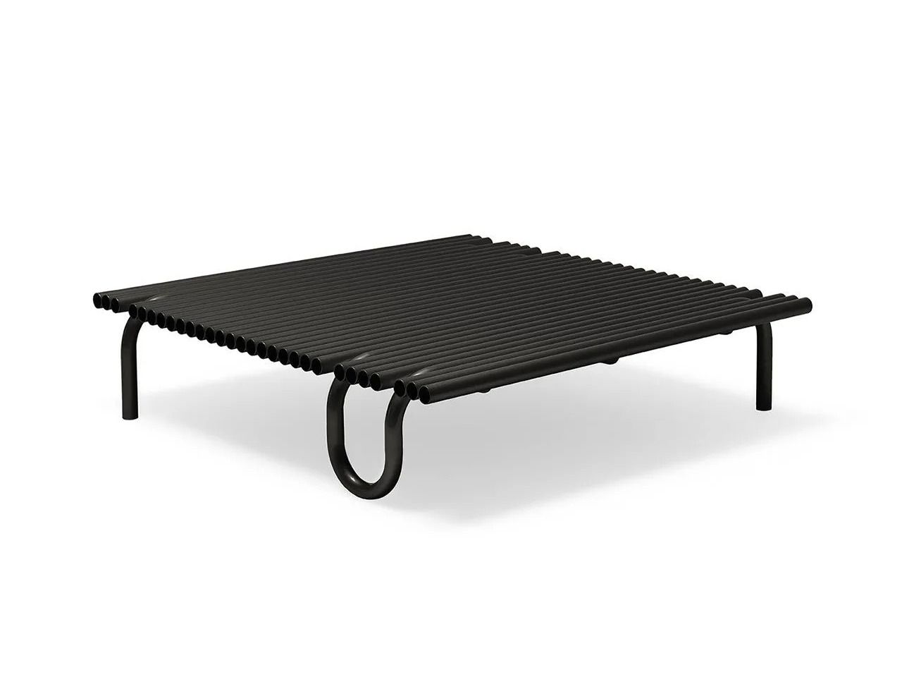 Квадратный металлический журнальный столик Mogg Pipelines ARCH-00004949