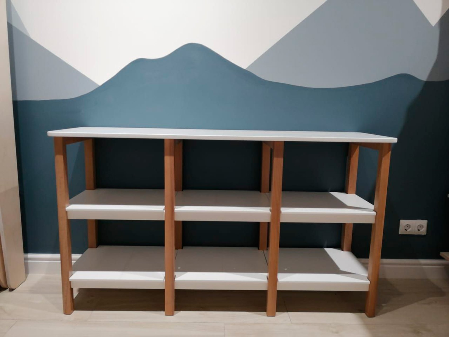 Стеллаж низкий Classic молочный ELLIPSE ELLIPSE CLASSIC 351704 Молочный Santreyd  - Вид №1