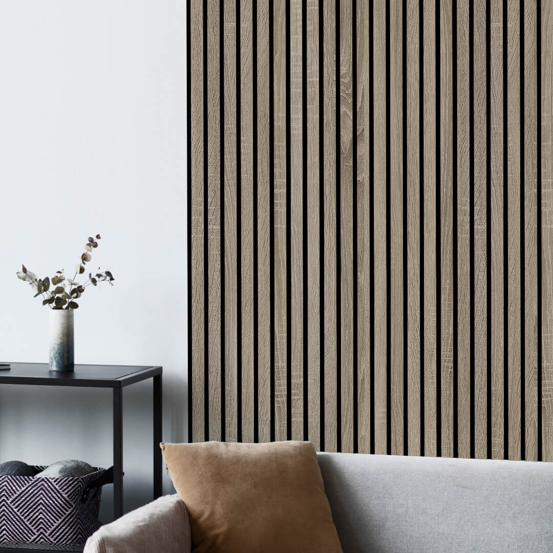 Панель Стеновая Акустическая Stella Trend Standart Дуб Винтаж 2780х600х21 (уп.1шт.) STSR-02 - Вид №1