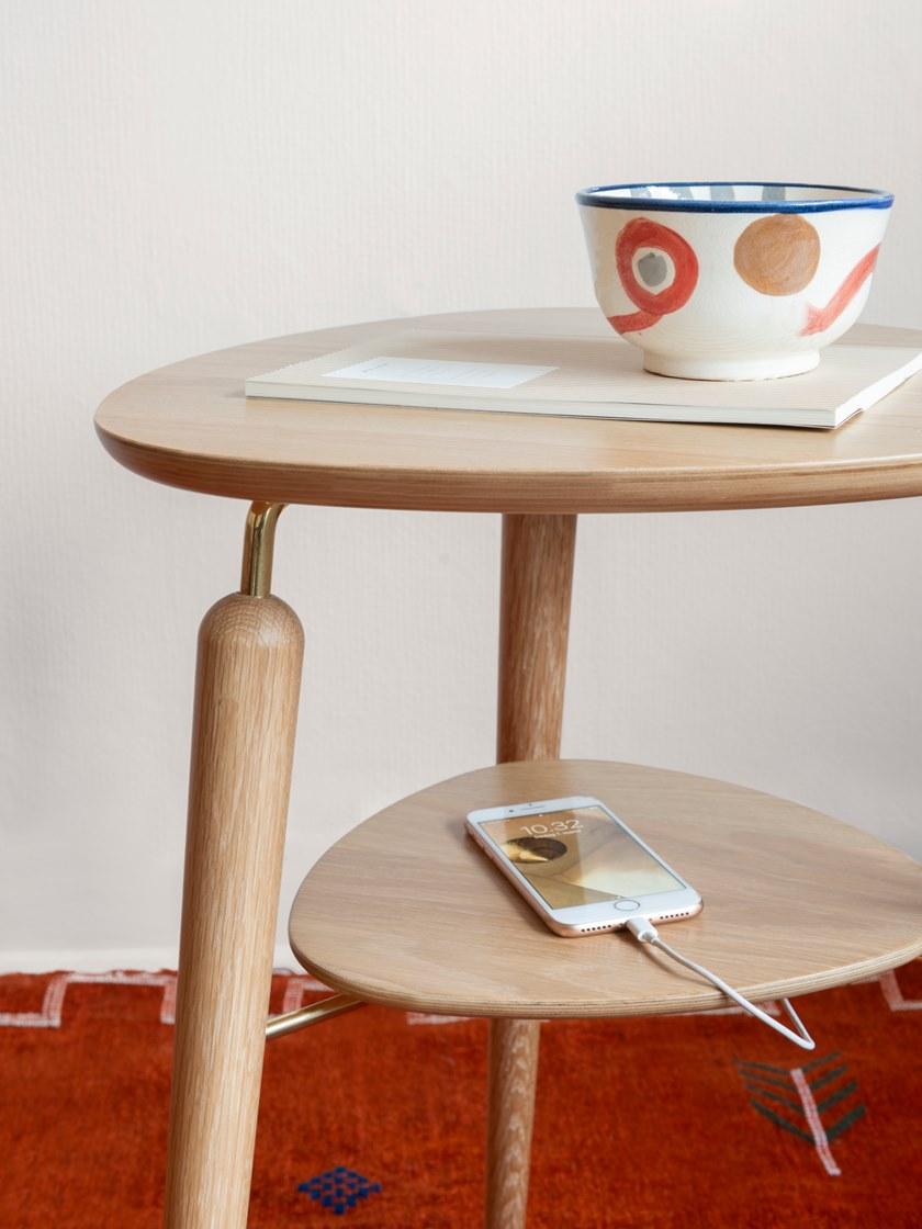 Umage Круглый деревянный журнальный столик sun-id-1372822 - Вид №6