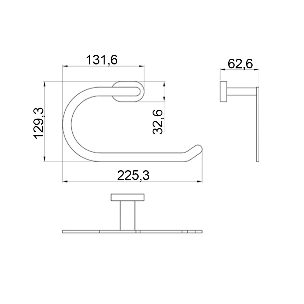 R50108 Бумагодержатель Raiber  - Вид №2