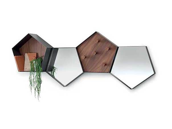 Металлическая настенная вешалка Pacini & Cappellini Dix ARCH-00106558 - Вид №1