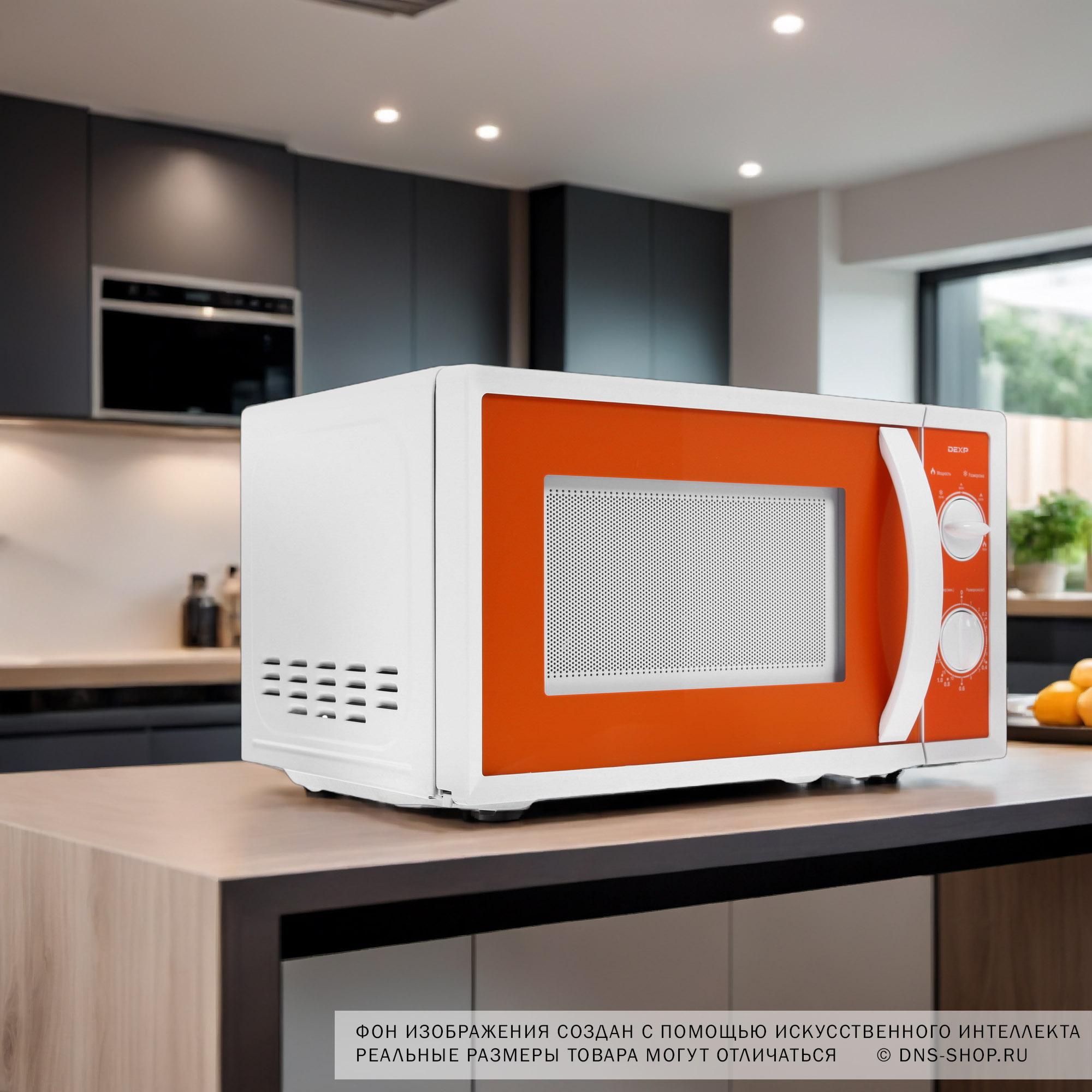 1156238 Микроволновая печь DEXP MC-OR оранжевый STDN-0091068 - Вид №9