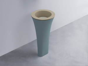 AMLA45-AV+AMPILT-PM+AMCOLT-PL Раковина Amedeo Tondo отдельностоящая cielo Enjoy + Amedeo