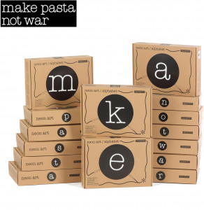 8008215001272 Настенный светильник neon art make pasta not war Seletti