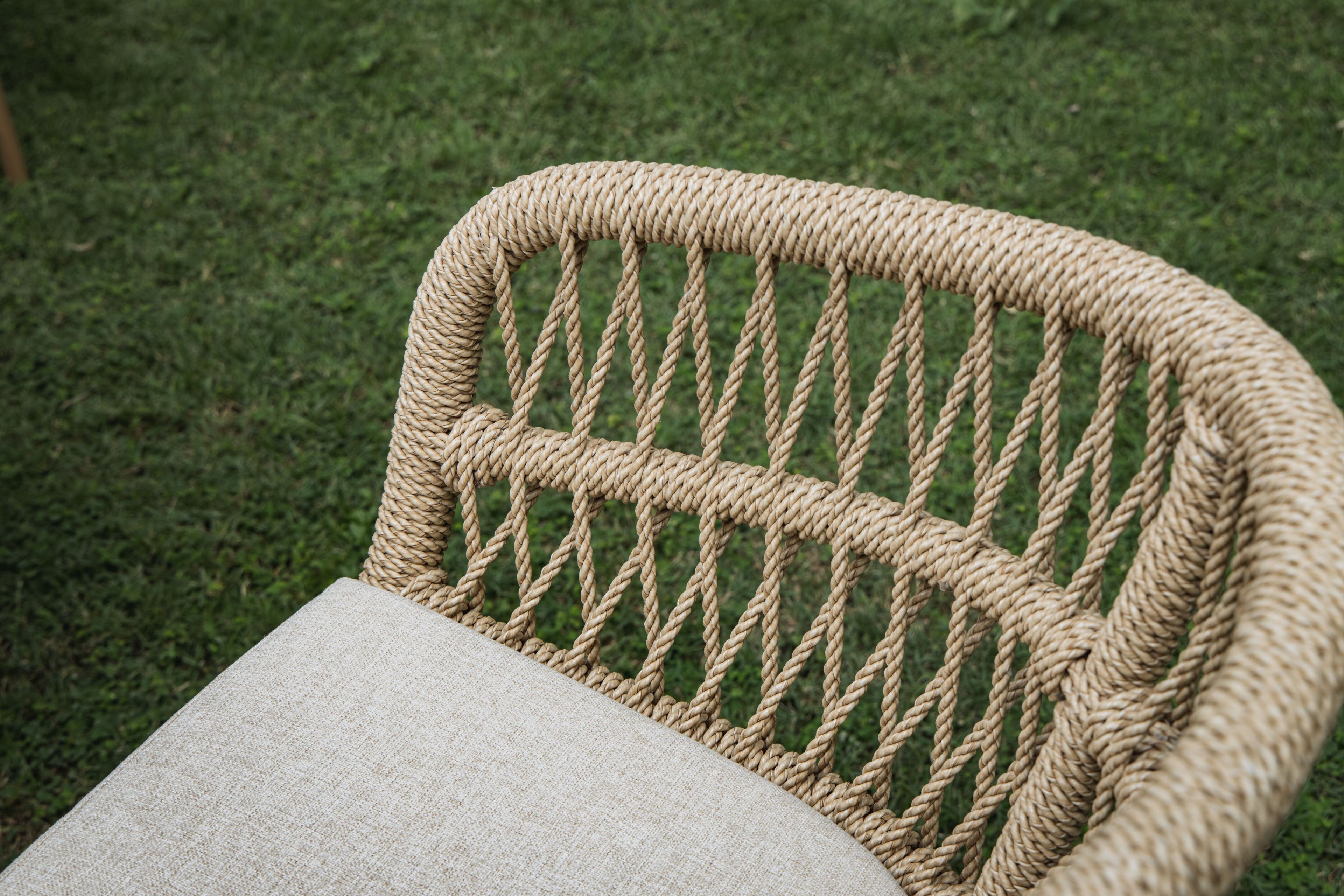 Веревочный садовый стул с подлокотниками cbdesign Женева ARCH-00049603 - Вид №2