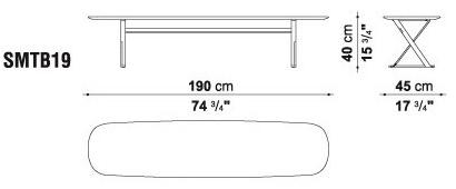 Maxalto Овальная консоль Pathos sun-id-1442390 - Вид №8