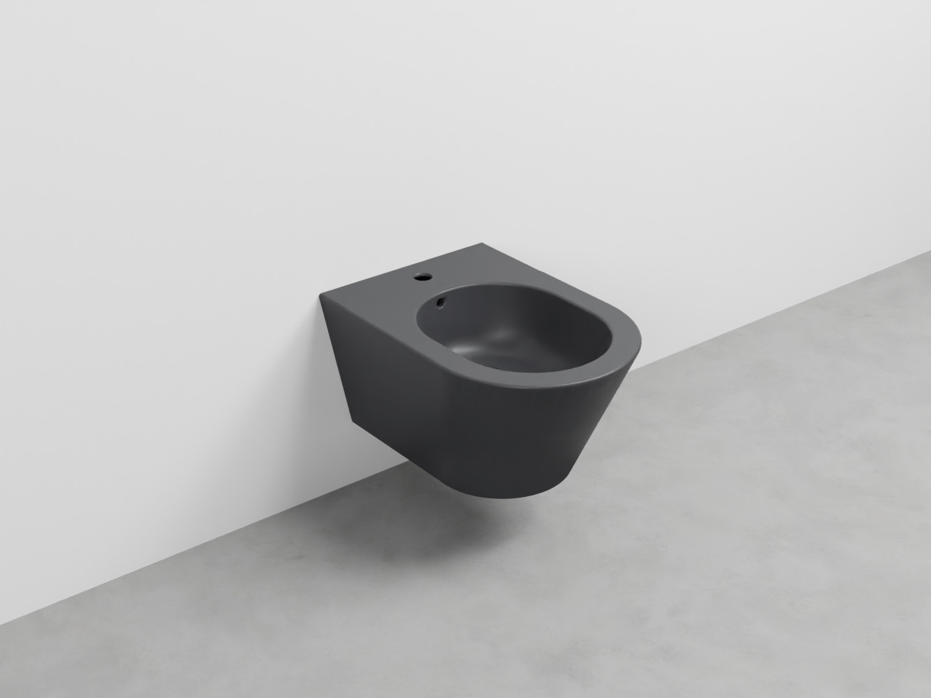 MRBS-LV Биде подвесное с одним отверстием под смеситель, в комплекте с крепежами cielo Mare Ceramica Cielo