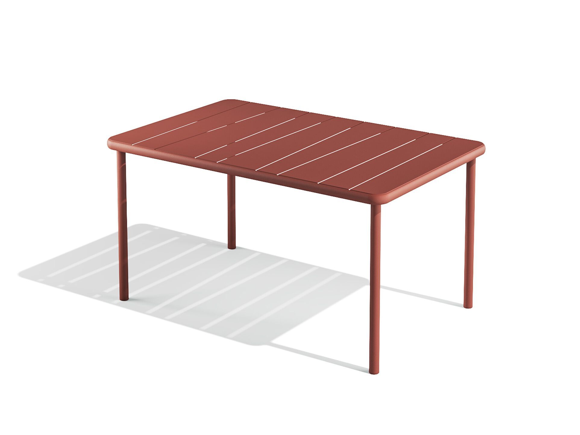 Прямоугольный стальной стол с порошковым покрытием BABEL D Bangi ARCH-00068336