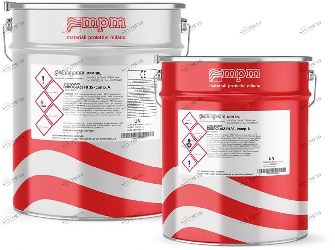 MPM Двухкомпонентный ингибитор ржавчины на эпоксидной основе Primer / finiture anticorrosive sun-id-1447649