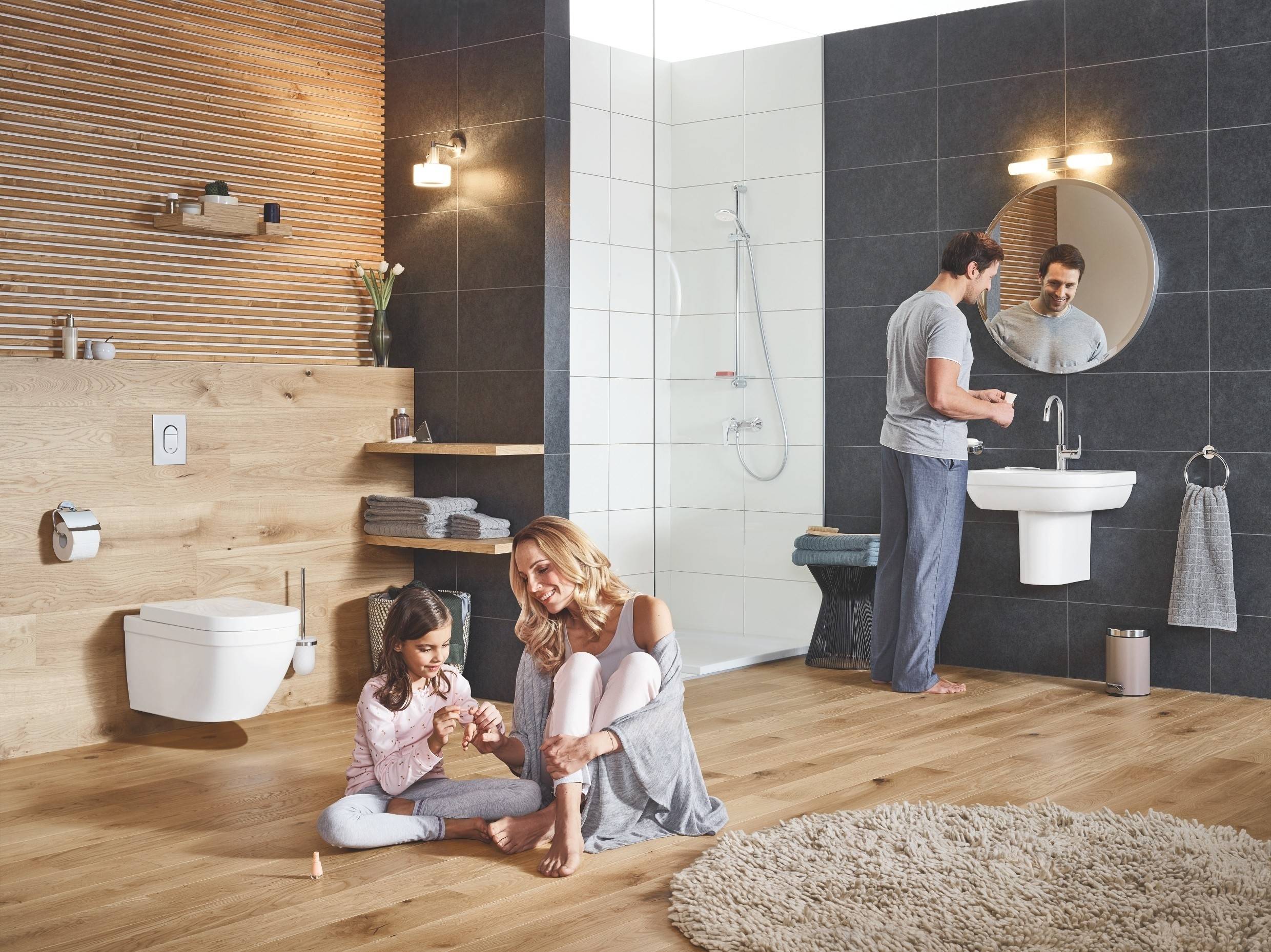 NW0025-1 Подвесной унитаз настенный Белый Grohe Euro Тайвань - Вид №4