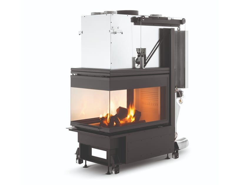 Дровяной камин класса а с тройным фасадом PALAZZETTI Ecomonoblocco ARCH-00151066