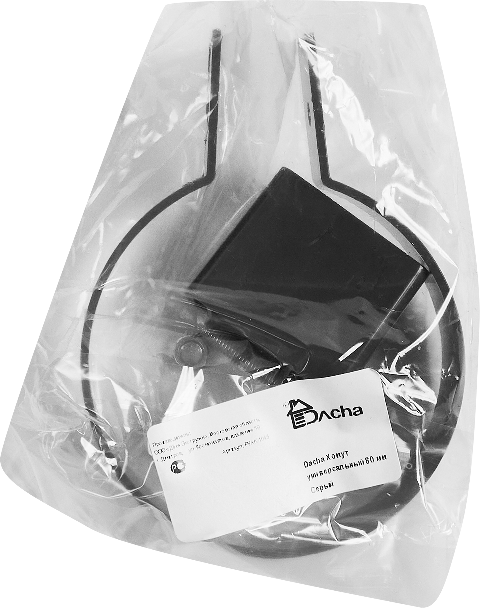 84802185 Хомут универсальный Dacha 80 мм цвет серый STLM-0055338 DÖCKE  - Вид №2