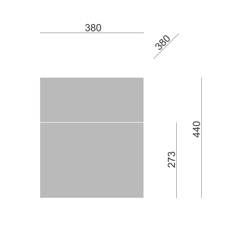 Тумба с ящиками черная One BRAGIN DESIGN  00-3879368 Коричневый;черный  - Вид №3