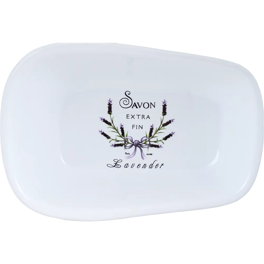 Мыльница настольная «Lavender» керамика цвет белый Santreyd STLM-2007397 - Вид №1