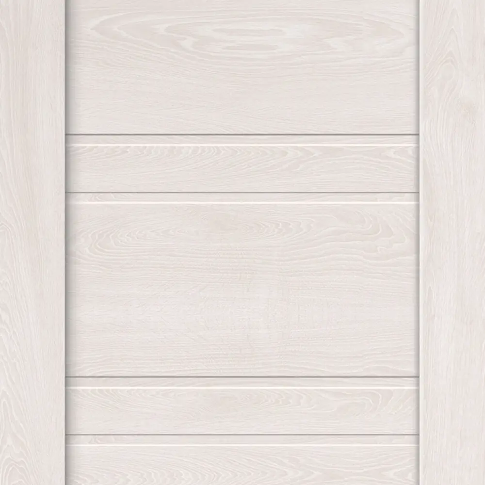 Дверь межкомнатная глухая Лайн 70x200 см Hardflex цвет дуб тернер белый без замка, без петель VELLDORIS STLM-2142376 - Вид №1