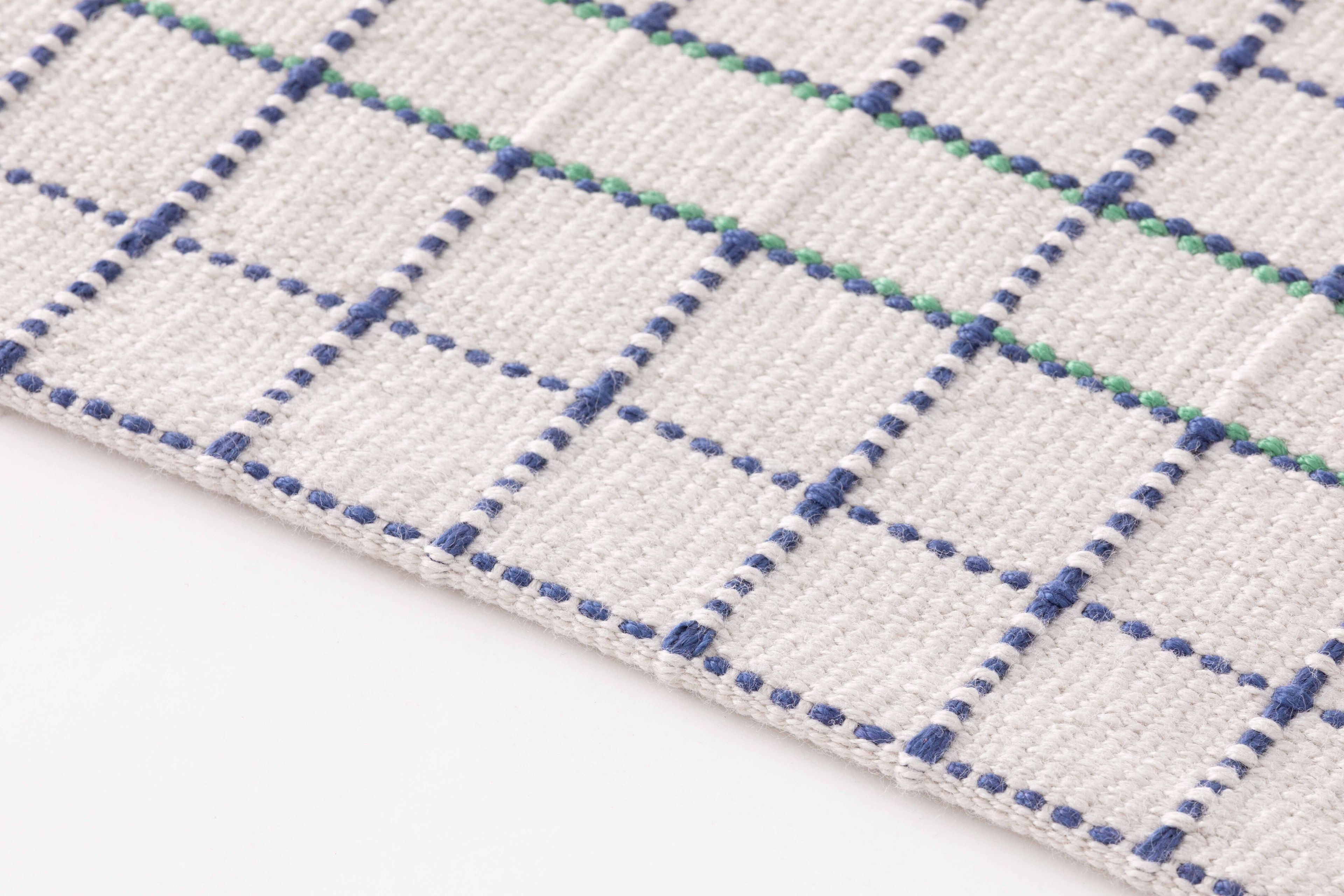 Рециркулированный прямоугольный ковер любимчика GANDIABLASCO RETI ARCH-00010293 - Вид №3