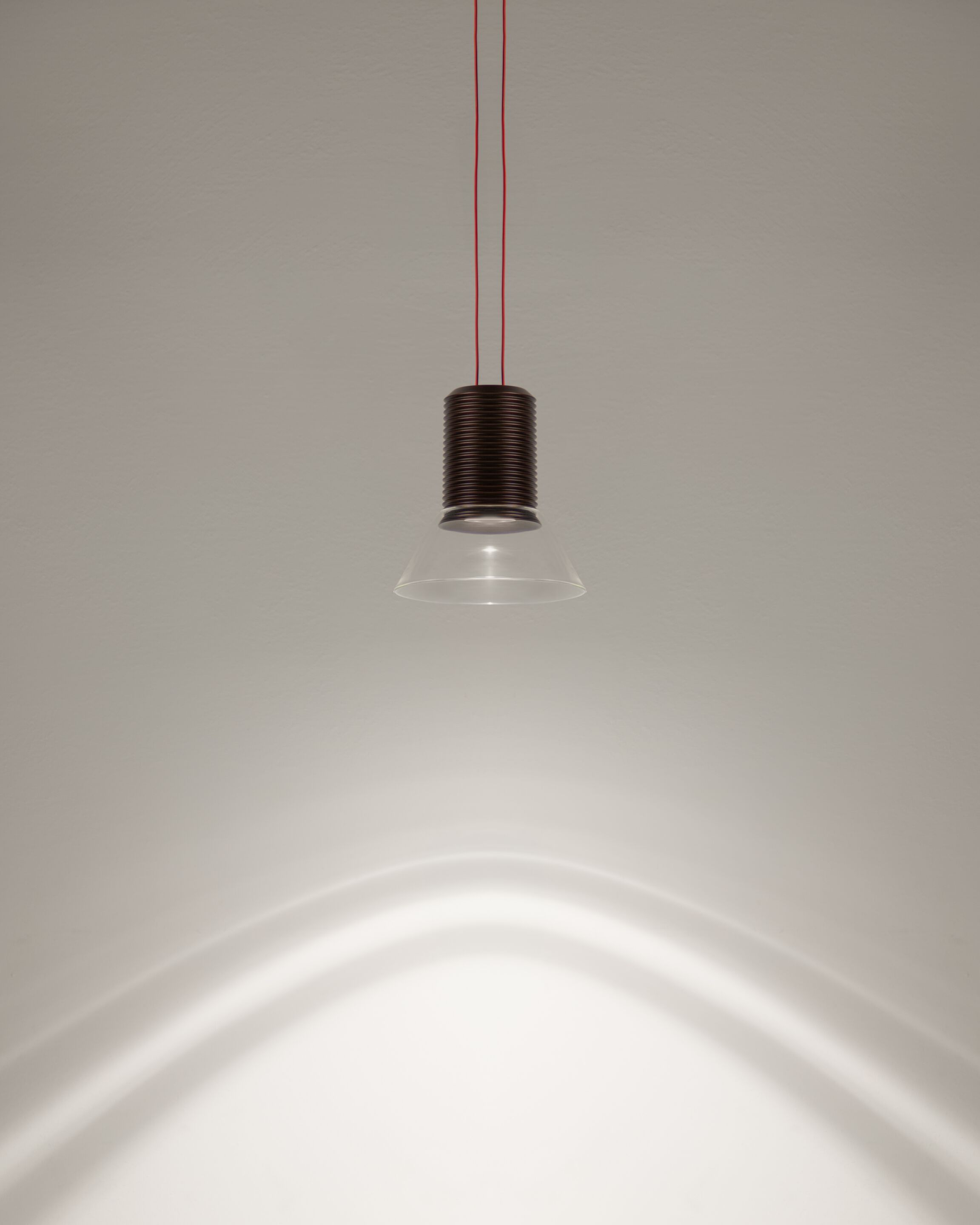 Алюминиевый и стеклянный светодиодный подвесной светильник Martinelli Luce диаметр ARCH-00065389 - Вид №1