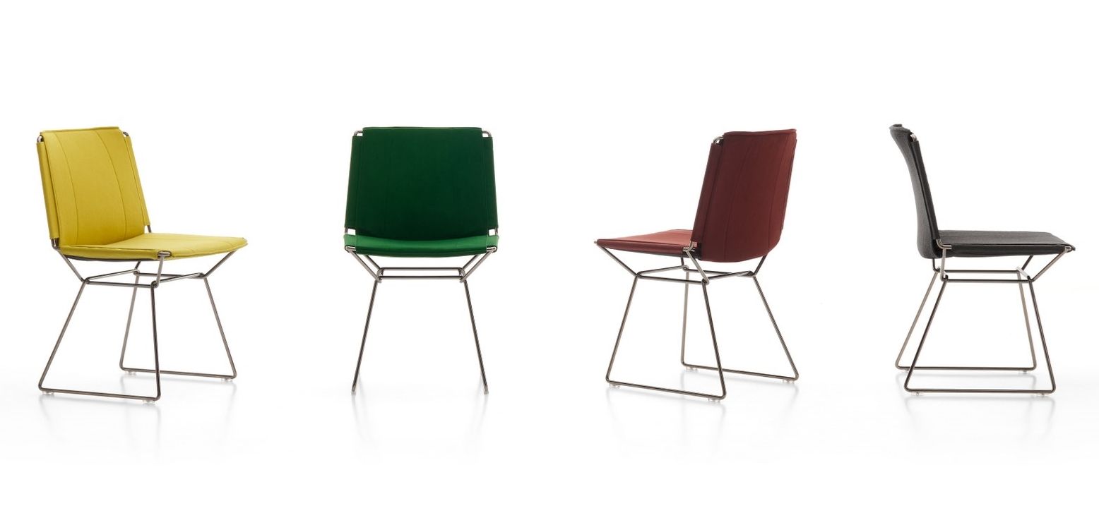 Стул для салазок из ткани MDF Italia ARCH-00008304 - Вид №4