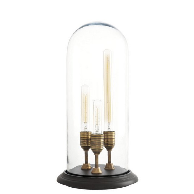 Настольная лампа Newbury от Eichholtz 108579 EICHHOLTZ ИНТЕРЬЕРНЫЕ 061715 Бронза;прозрачный  - Вид №4