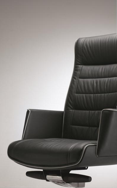 Luxy Кресло руководителя на 5-спицевой основе с подлокотниками и средней спинкой Mr. big sun-id-1509676 - Вид №5