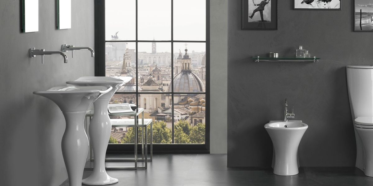 60FO Накладная раковина на столешницу  овальная Olympia Ceramica  - Вид №4