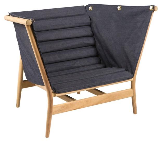 calma Садовое кресло из ткани с подлокотниками Marea sun-id-1491703 - Вид №6