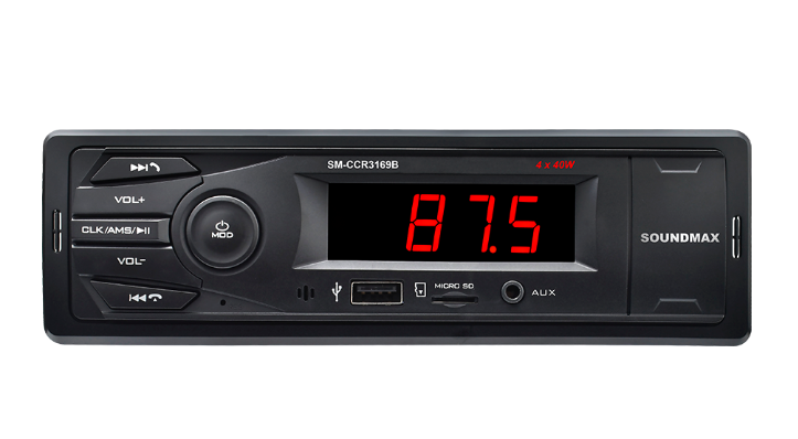 5364257 Автопроигрыватель Soundmax SM-CCR3169B STDN-0118519