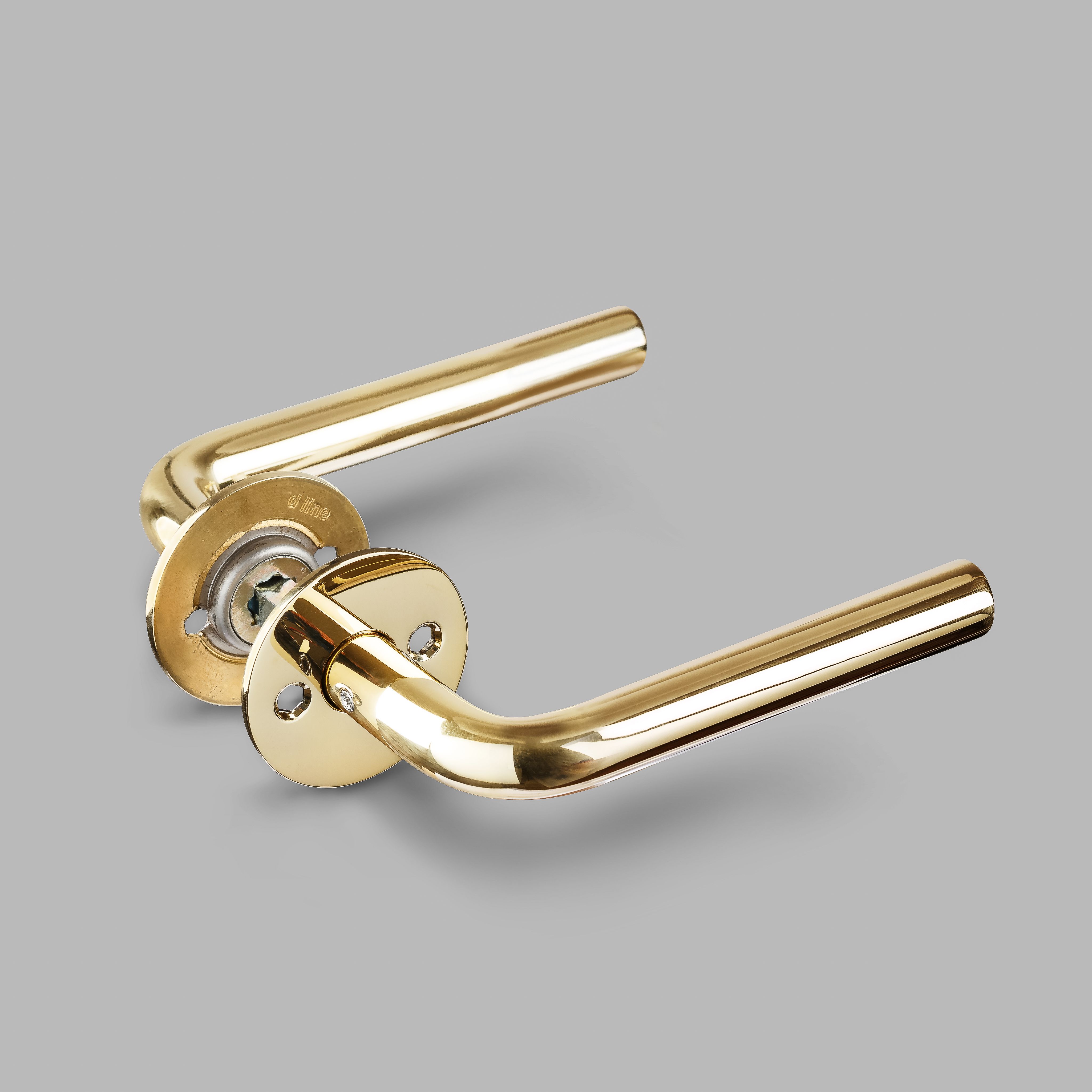 15101601011 Рычажная рукоятка L - Латуньd line Knud Holscher  - Вид №3