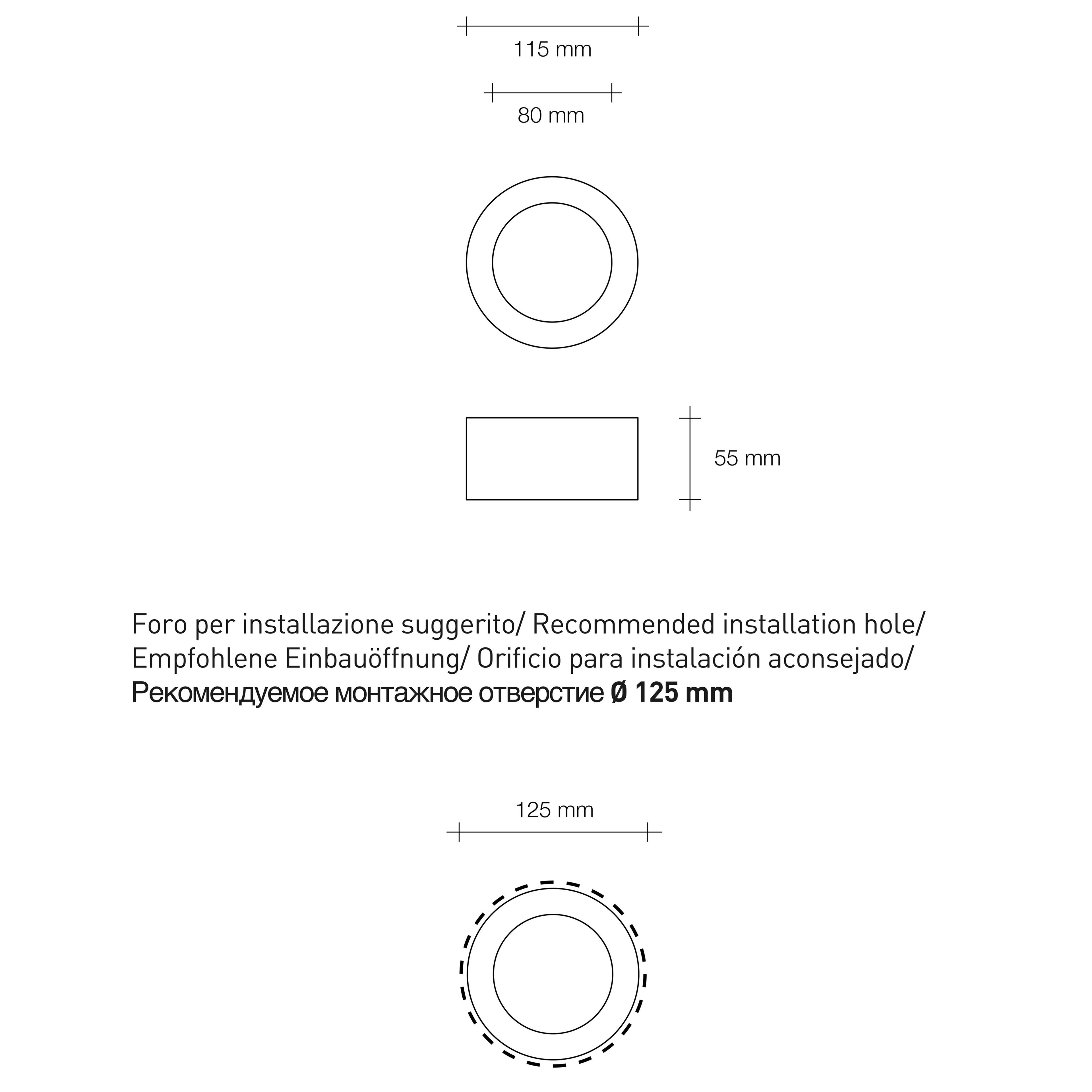 Гипс люминесцентные светодиодные утопленный прожектор Tecnico FILIATRÀ ARCH-00139119 - Вид №7