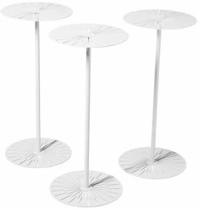 Nola Industrier Садовый столик круглый из стали Cake/sun/dot