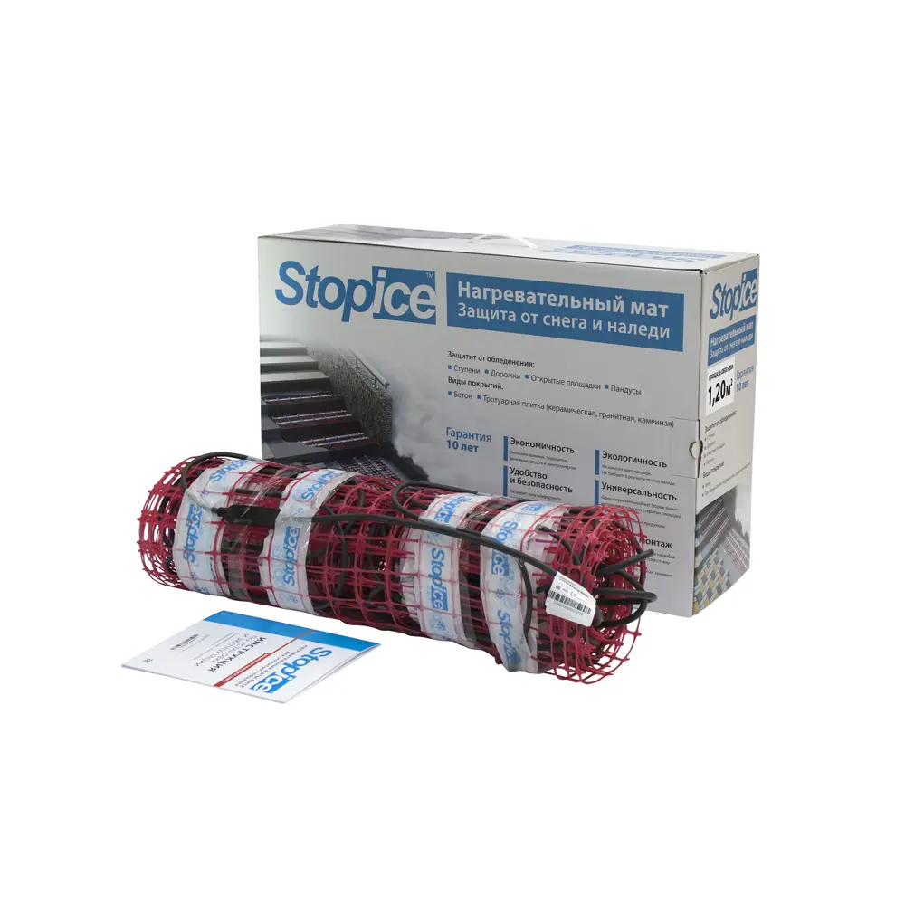 Нагревательный мат Stop Ice 1.2 м2 390 Вт STLM-2001102 - Вид №2