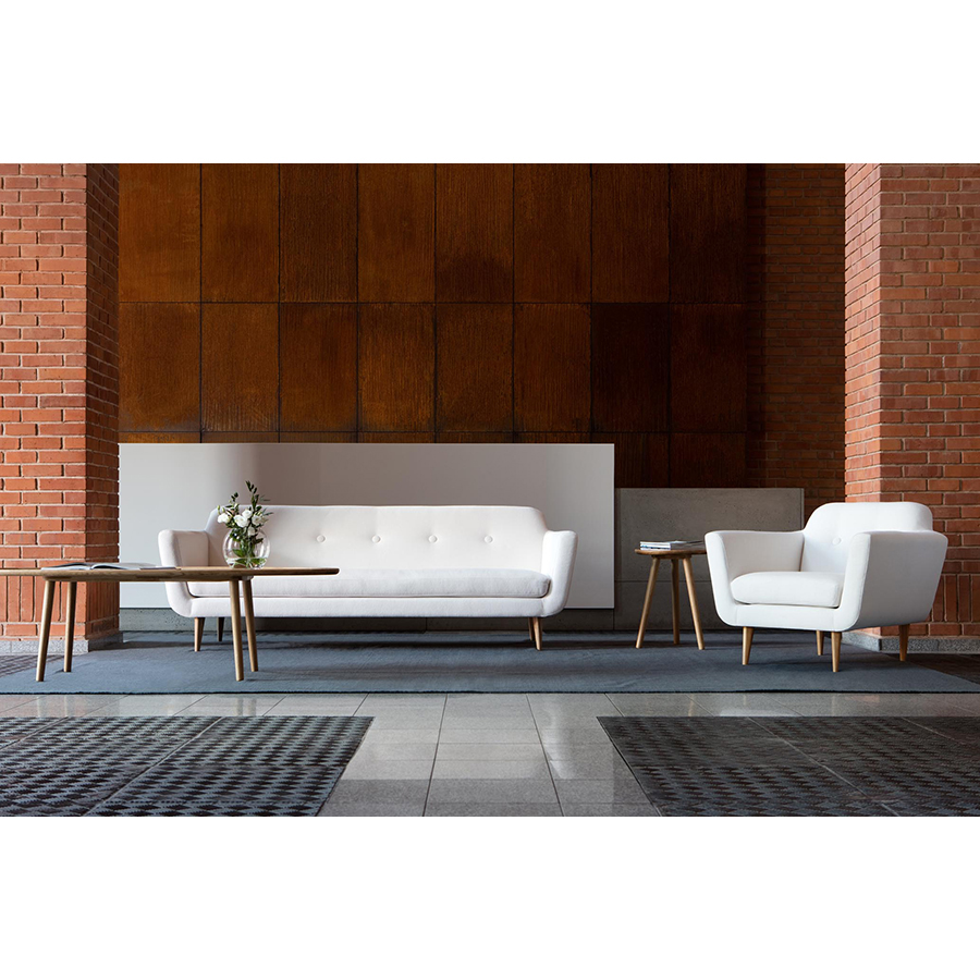 Диван Otto, трехместный, светло-серый Sits S1505 - Вид №2