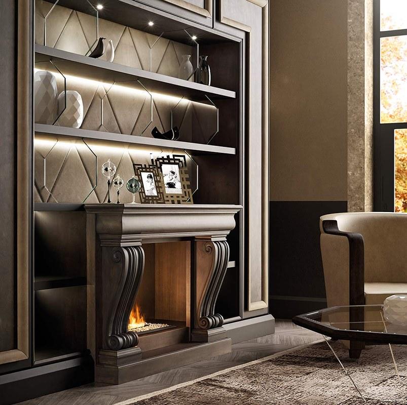 Prestige Облицовка камина деревом Gran duca sun-id-1464974 - Вид №2