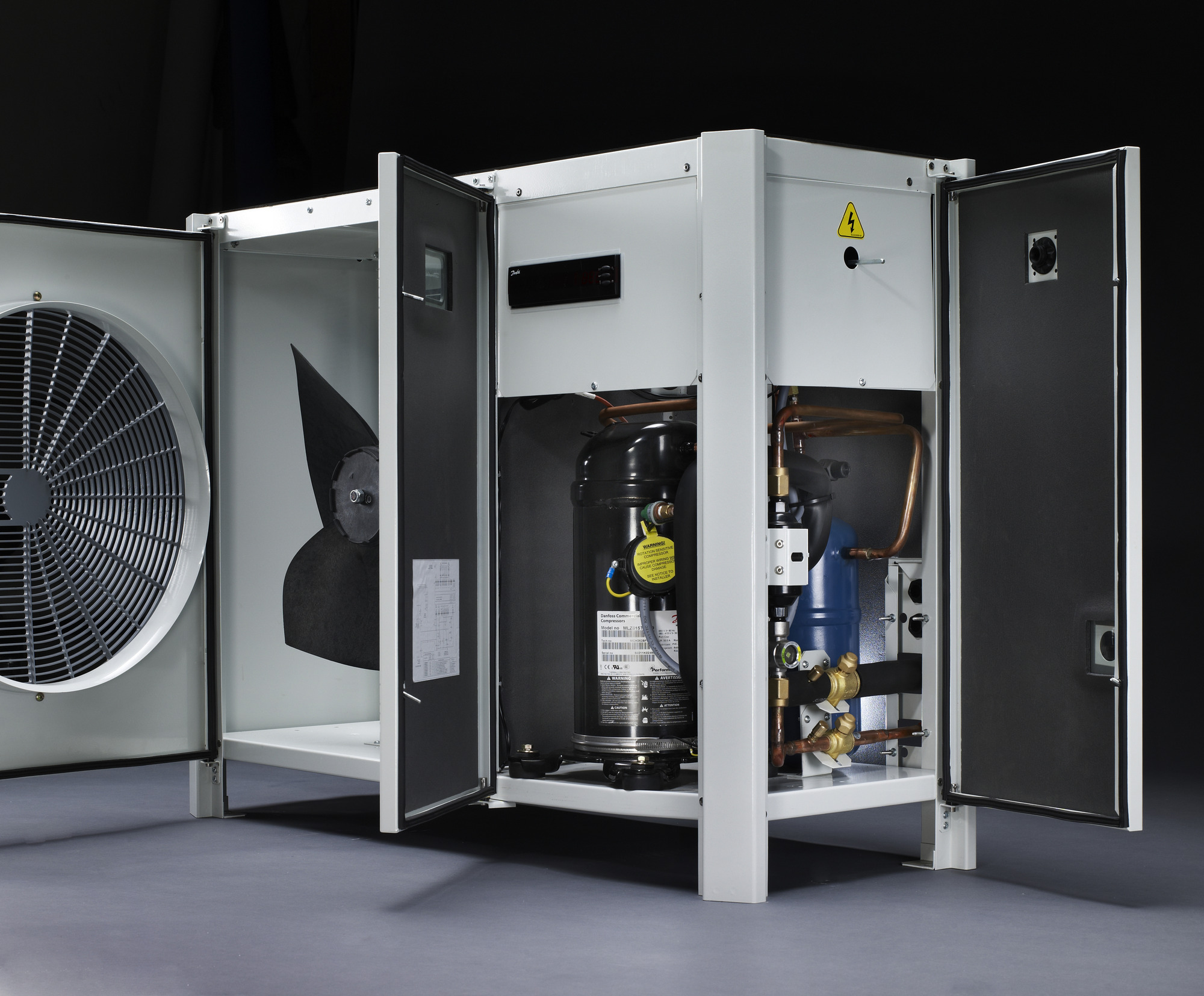 Danfoss OP-MPYM — компрессорно-конденсаторный агрегат OP-MPYM012MPP00G Агрегат компр.-конд. 114X4121  - Вид №9