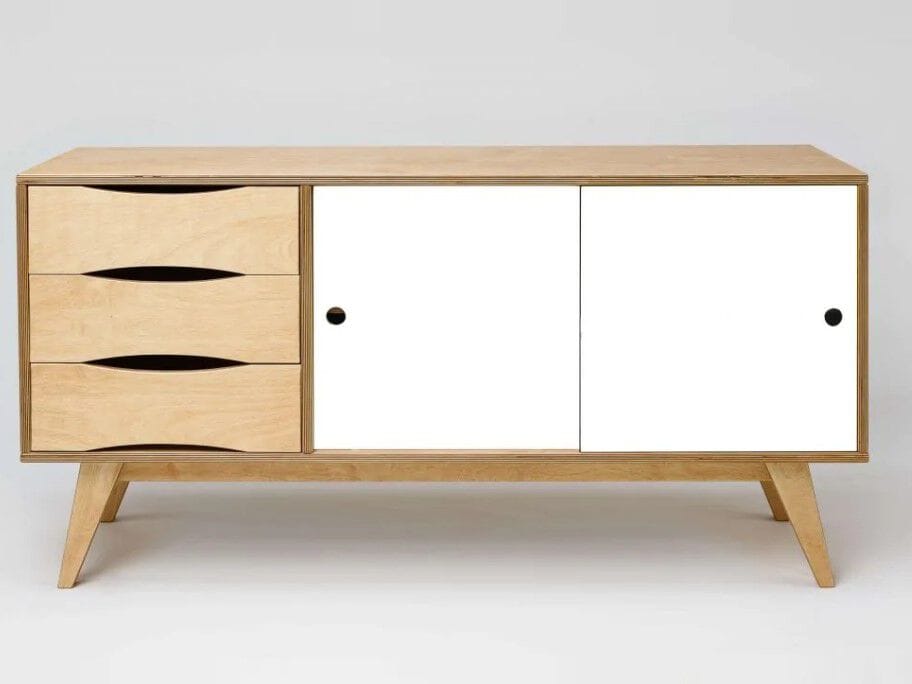 Деревянный шкаф с ящиками с раздвижными дверями Radis Special treasures ARCH-00093521 - Вид №12