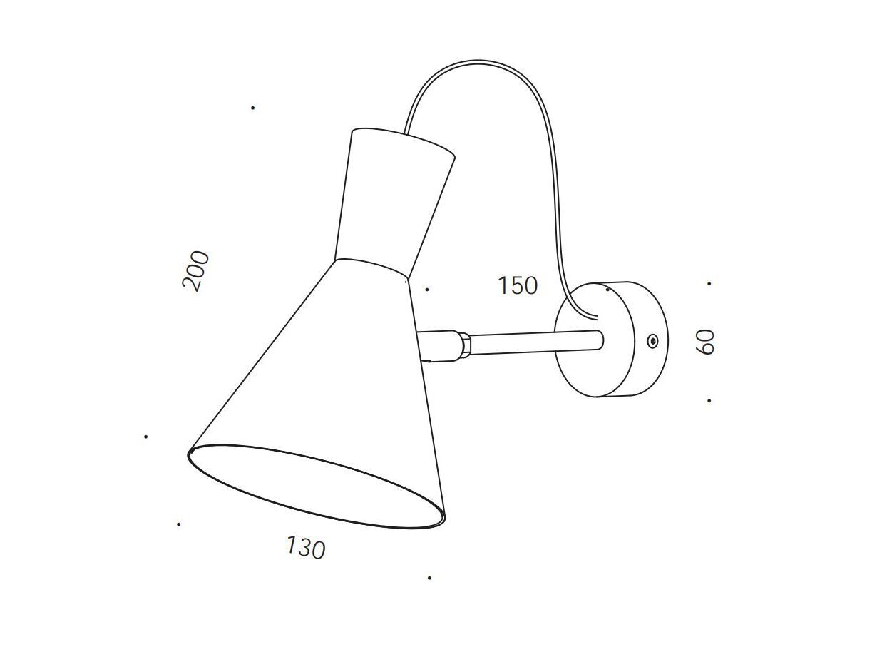 Регулируемый настенный светильник Renzo Serafini воронка ARCH-00115503 - Вид №6