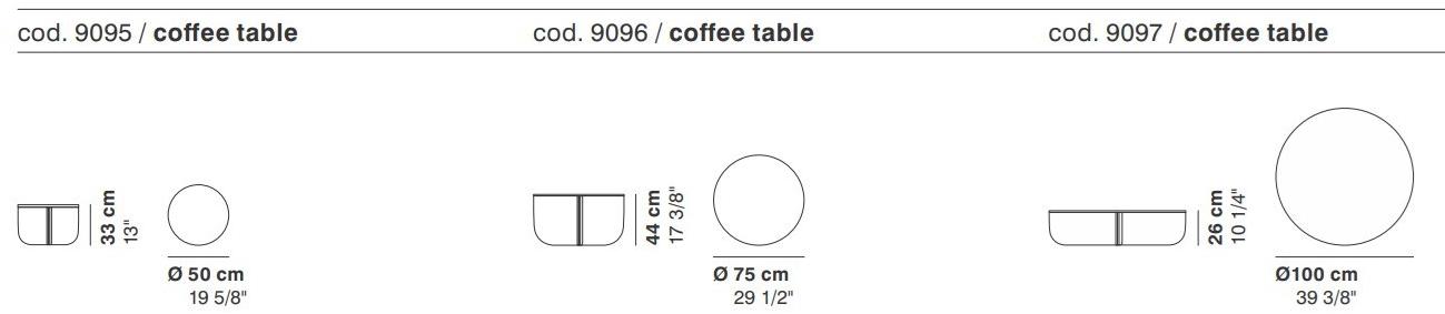 La Cividina Стеклянный журнальный столик для гостиной Mil sun-id-1383505 - Вид №6