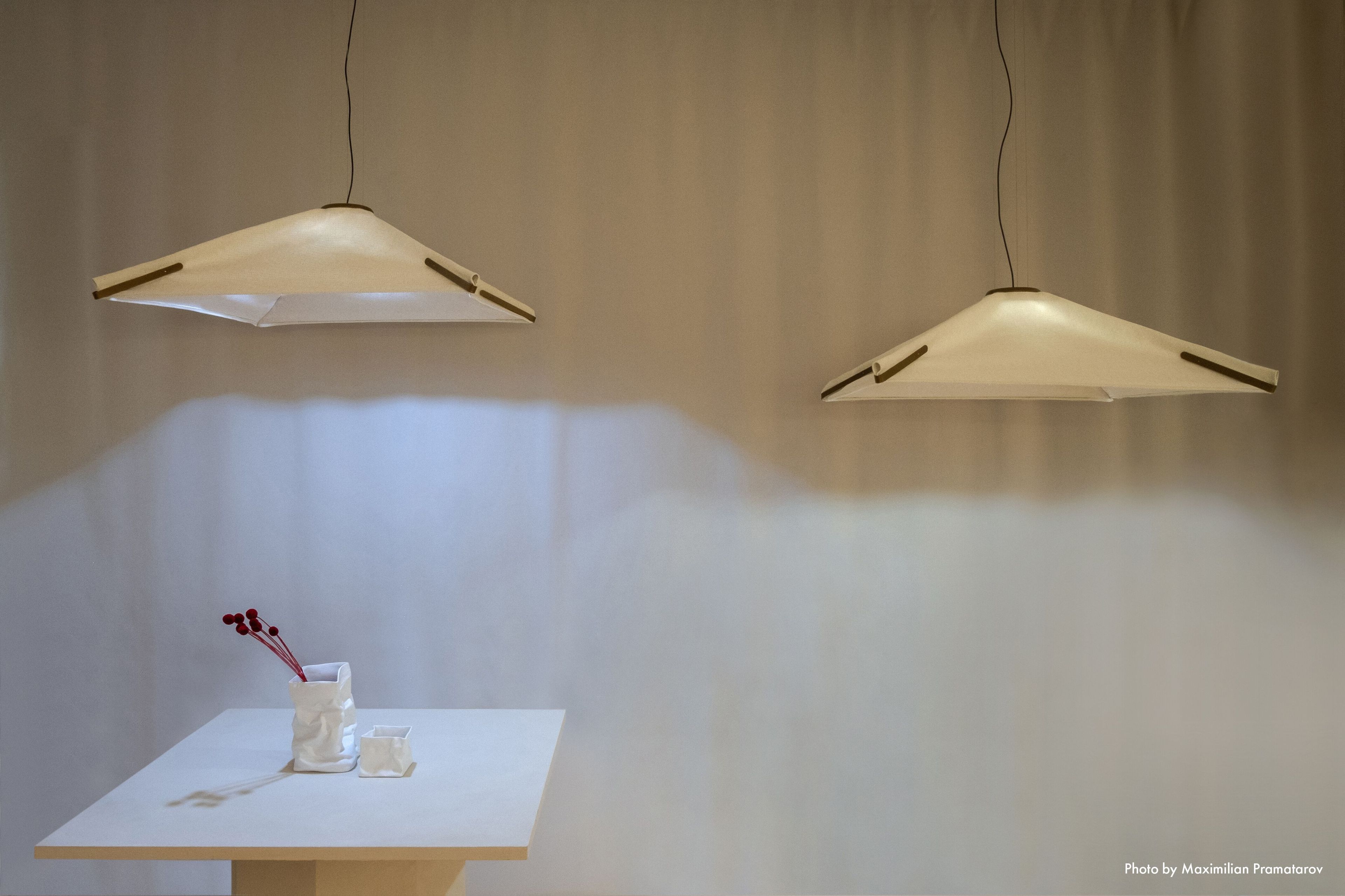 Ткань светодиодный подвесной светильник AXOLIGHT SALINA ARCH-00048776 - Вид №6