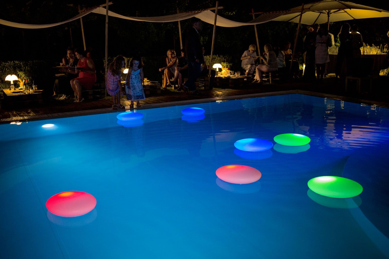 Настольная или плавающая лампа из полиэтилена Martinelli Luce Gloulglou Pol ARCH-00101308 - Вид №13