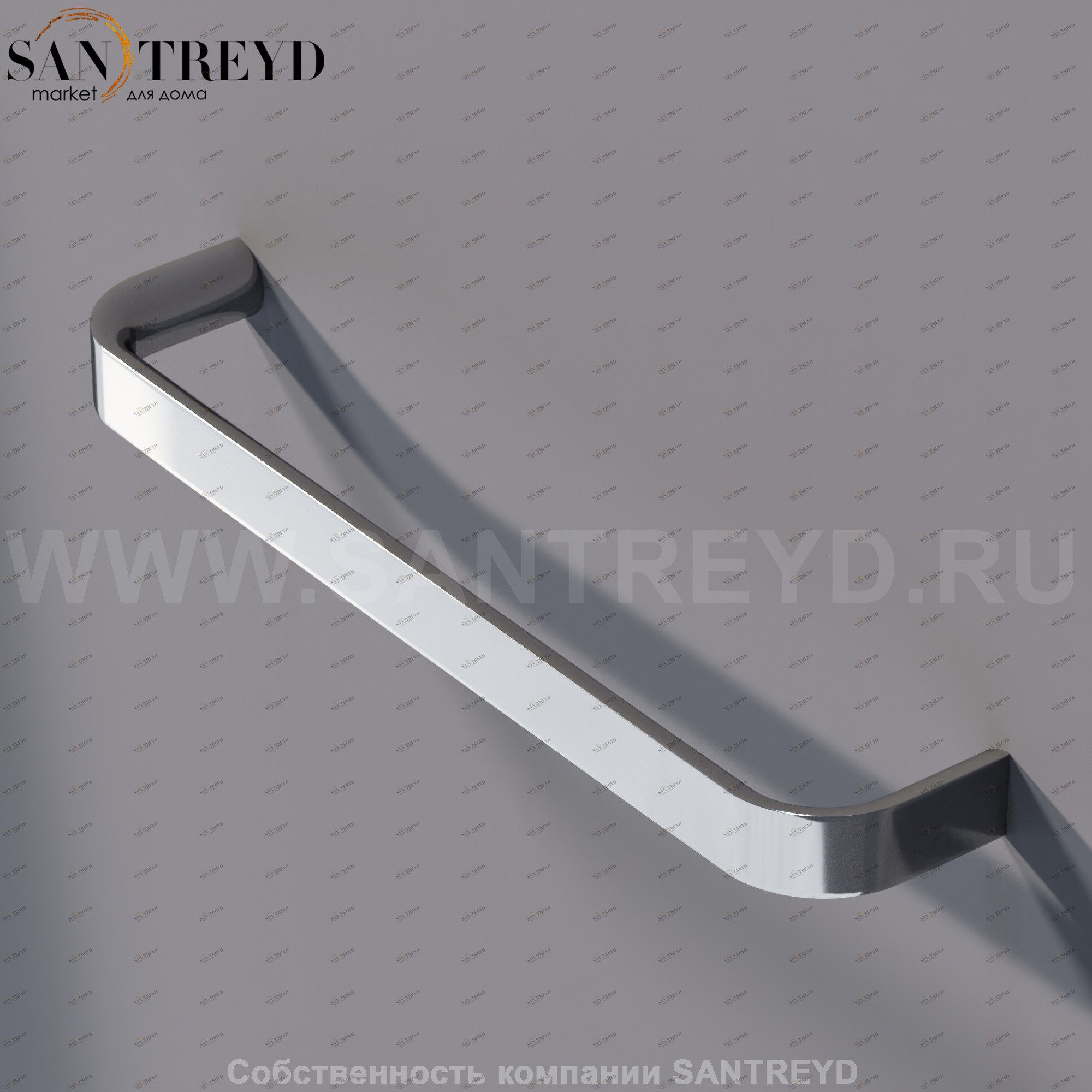 Agape MACH Плотенцедержатель 40 см хромированный AMAC0667A