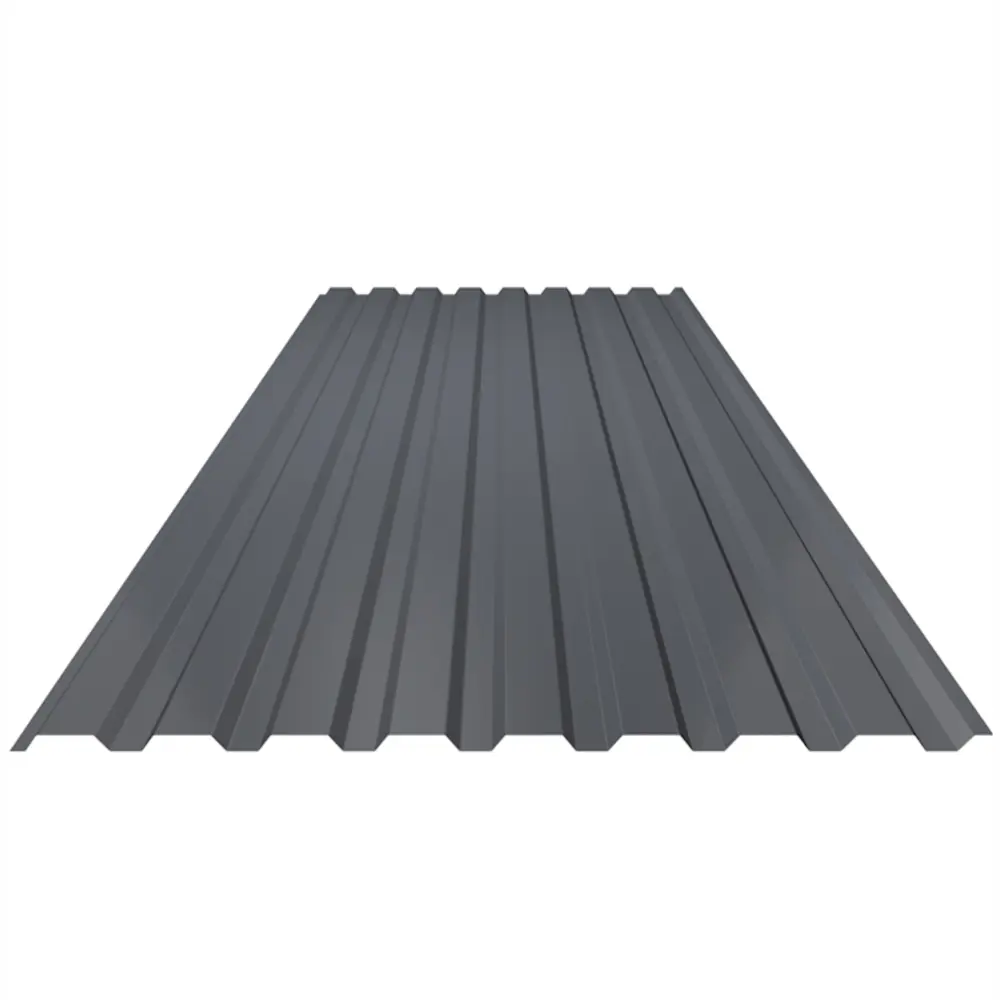 Профнастил Santreyd С20 для заборов и кровли серый 2000x1150 мм 84764828 STLM-0054890