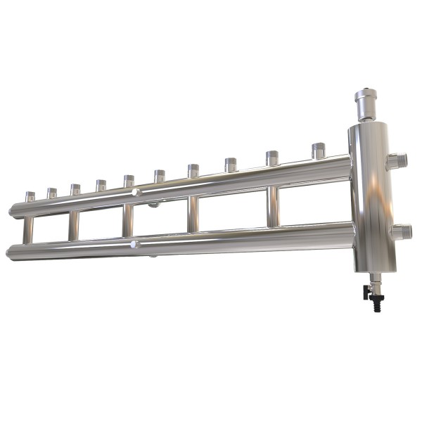 Купить Распределительный коллектор с гидрострелкой 60 кВт, 5+1 контур Прокситерм GSK2551 - Вид №2