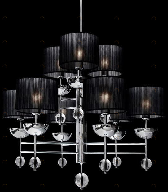 ILFARI Люстра из металла с прямым и отраженным светом Sweet symphony 12840